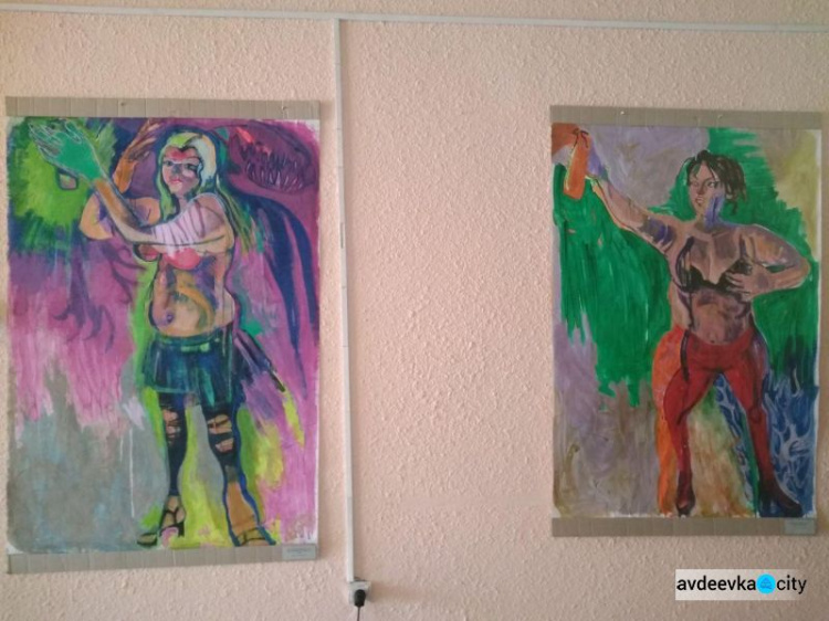 Только сегодня авдеевцы могут увидеть фильм-перформанс и выставку картин донбасской художницы (ФОТО)