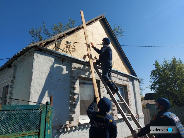 Спасатели восстановили дома по 212 адресам в прифронтовой зоне Донетчины