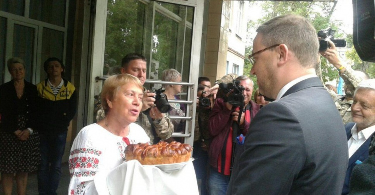 Авдеевка встречает  делегацию из Польши (ФОТОФАКТ)