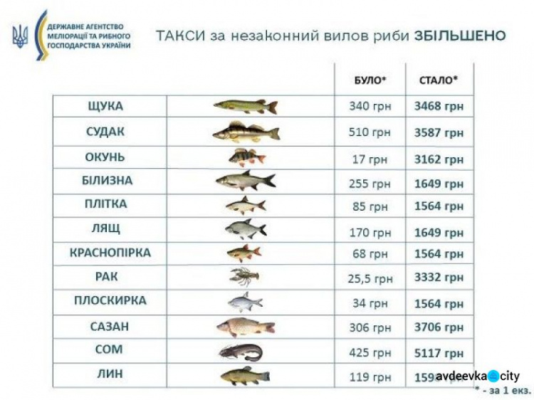 В Украине в сотни раз увеличили штрафы за незаконный вылов раков и рыбы