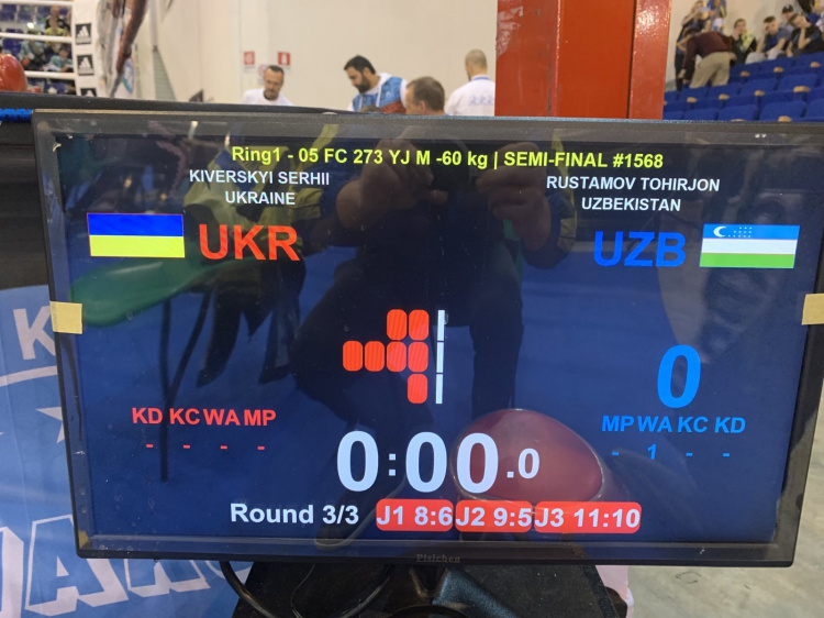 Авдіївець Сергій Ківерський вийшов у фінал Чемпіоната світу з кікбоксінгу