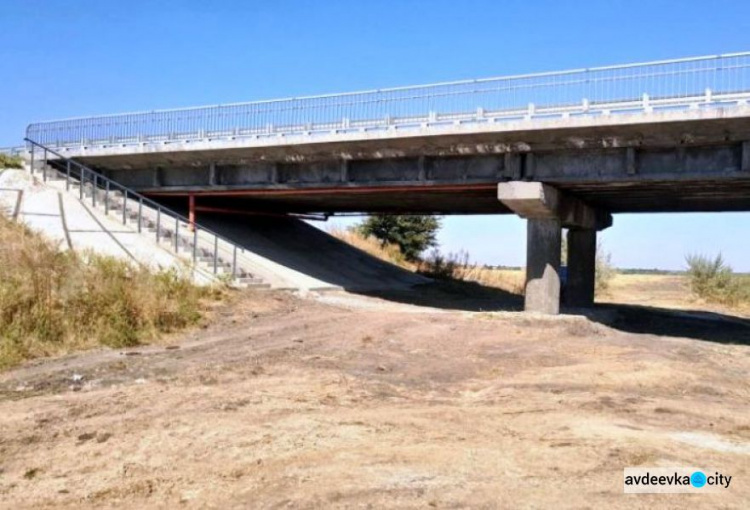 На основной магистрали между Донетчиной и Запорожьем отремонтировали мост