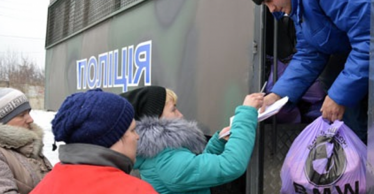 В Краматорск поступило около 40 грузовиков гуманитарной помощи
