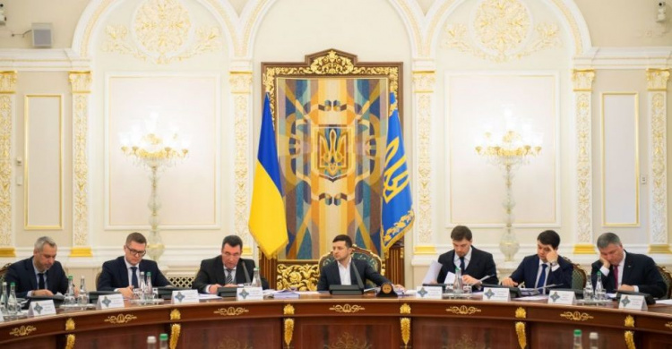 На заседании СНБО тайно обсудили ситуацию на Донбассе